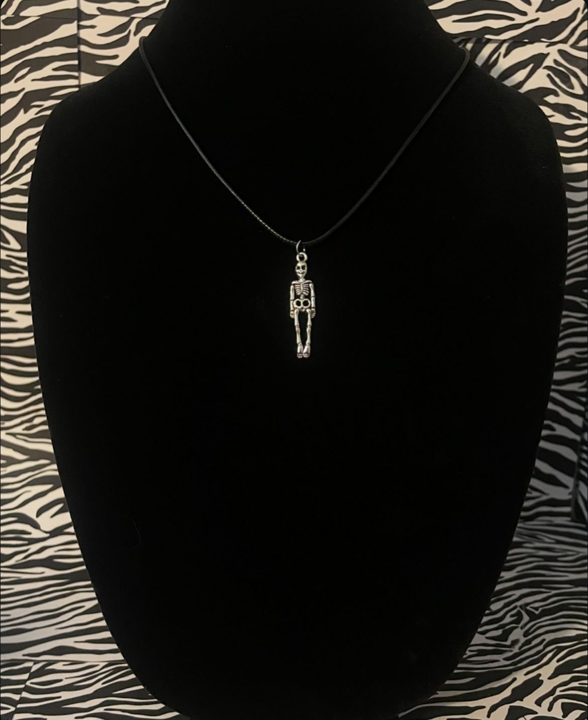 skeleton necklace