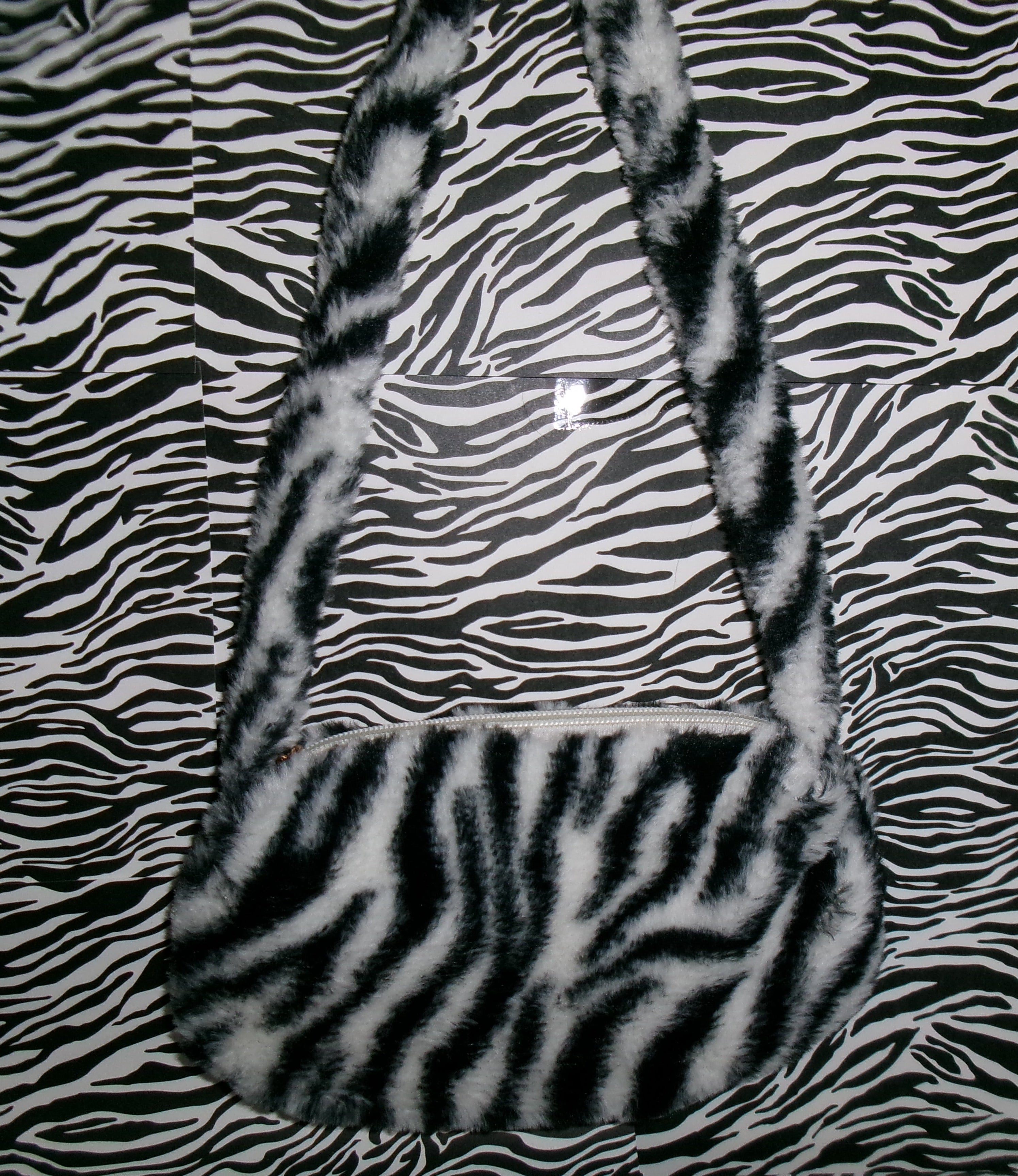 zebra purse